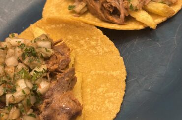 Cordero Al Chilindron Tacos