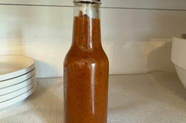 Chocolate habanero, chipotle pepper hot sauce