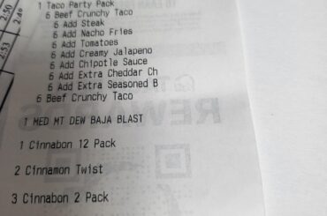 Rate this Uber order that came through my store