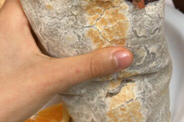 todays munchie: burrito