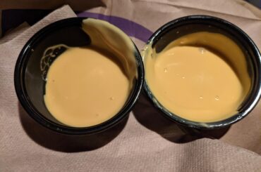 Ordered and extra nacho cheese cup and this is what I got. Paid more than 1.00 extra