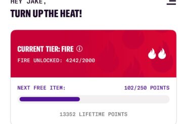 how many points you guys have?