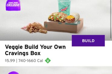 Did they remove the original build your own cravings box?
