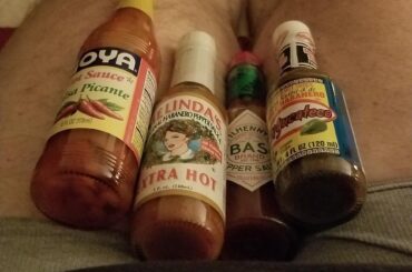 Some Have Beach Feet to Make Folks Jealous, I Have Hot Sauce Lap!