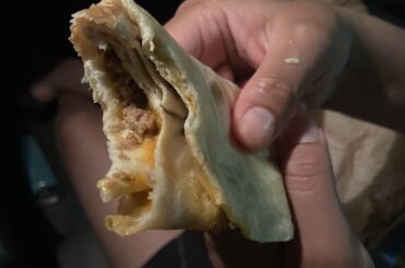 What in Neptune is this beefy 2-layer burrito