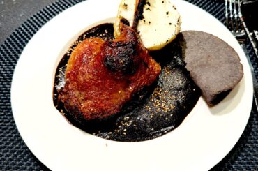 Duck Confit with Mole Negro