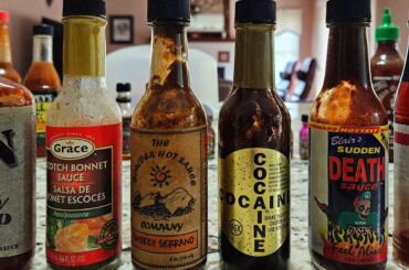 Some of my sauces.