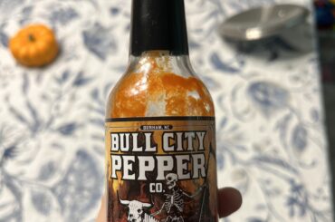 Tasty sauce made with “fatal death” pepper