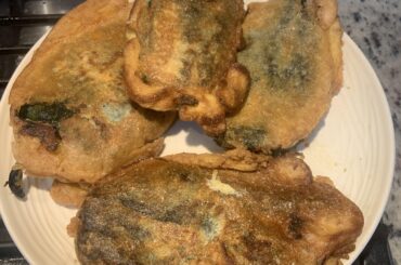 Made my first chiles rellenos