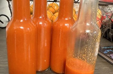 First batch of Super Hot Louisiana Hot Sauce