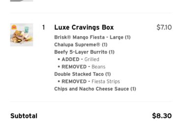 Free guacamole today?