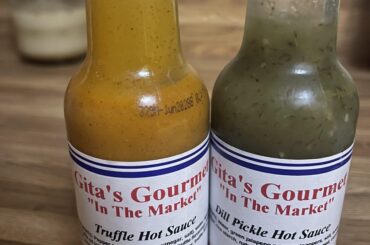 Gita’s Gourmet at Charleston City Market. Hit them up if you’re in the area. If I would’ve known it would be so good and so exclusive I would’ve bought several more varieties. They also carry plenty of other hot sauces and other spicy treats
