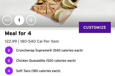 Boxes and Combos on the app proving how insane prices are recently