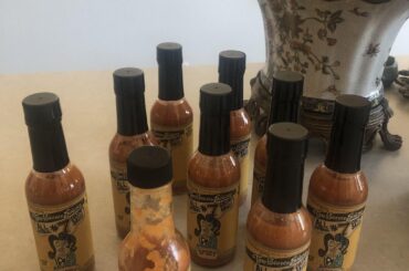 One of the BEST medium-spicy hot sauces!  Torchbearer Sauces's (yummy!) Sultry Sauce!