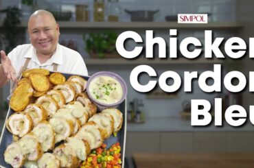 Homemade Cordon Bleu Recipe | Chef Tatung