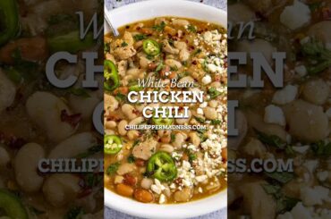 RICH & COMFORTING White Bean Chicken Chili