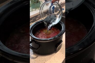 Crockpot Chili Recipe (made with dried beans)