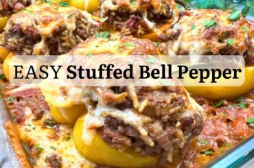 Hearty and Healthy: Irresistible Stuffed Bell Pepper Recipes! Dishes of delicious!