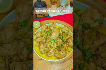 Lemon Pepper Chicken Quick and Easy Recipe #shorts #ytshortsvideo #chiken #lemonchicken #food