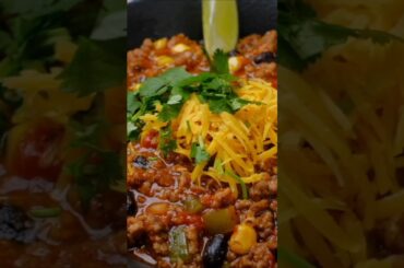 CROCKPOT CHILI [ EASY RECIPE ] #crockpotmeal #chilirecipe #foodie