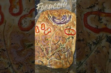 Focaccia Bread Recipe #breakfastrecipe #homemade