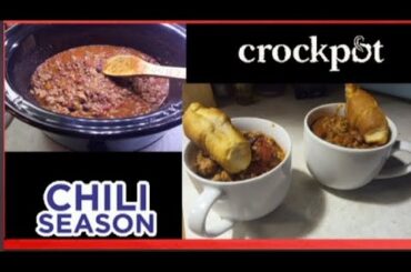 Ground Pork Chili #recipe #crockpotcooking #cooking #nattyhomemaker