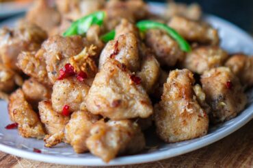 Salt and Pepper Chicken | Quick & Easy | Hungry for Goodies