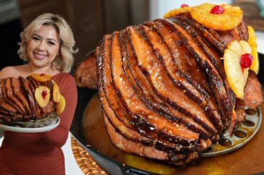 The Best BROWN SUGAR GLAZED HAM, absolutely easy & delicious, everyone’s favorite!