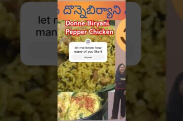 The Ultimate Biryani & Pepper Chicken Feast!