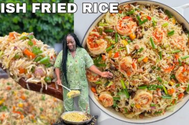 FESTIVE FISH FRIED RICE RECIPE - SISI YEMMIE VLOGMAS