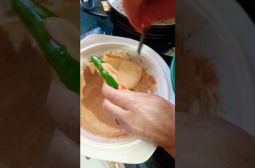 Green pepper masala recipe#food