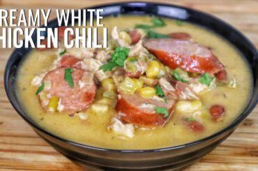WHITE Chicken Chili Recipe Beats Boring Chili Every Time!