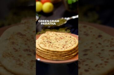 Green Gram Paratha | Weight Loss Recipe | Paratha Recipes #shorts #greengramparatha