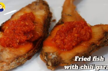 Famous nyonya recipe  - fried fish with chili garam