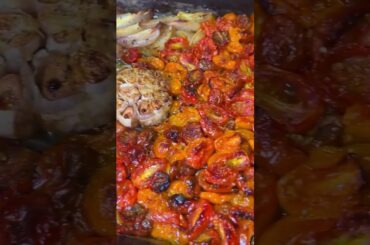 Easy Pepper and Tomato Pasta