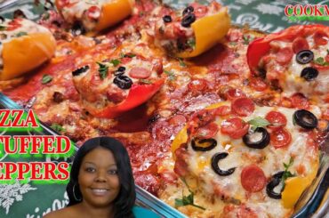 COOKMAS DAY 12: Irresistible Pizza Stuffed Peppers You Can't Deny!