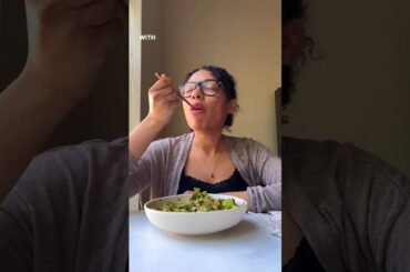 Roasted Potato Salad with Sweet Chili Tahini Sauce | Easy, Healthy, Plant-Based Meal #shorts #vegan