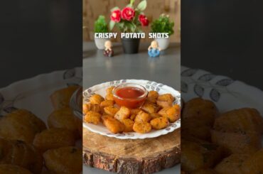 Trending recipe of crispy potato shots #shorts #recipe #food #snacks #potato