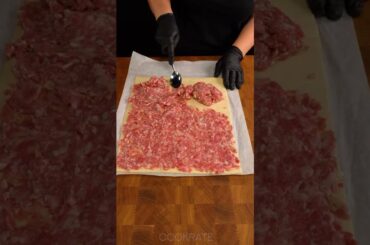 No one will guess how you cooked it! Quick Appetizer with Minced Meat