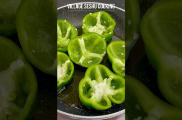 Amazing Capsicum Stuffed Curry Easy Curry Recipe #shrots #stuffedcapsicum