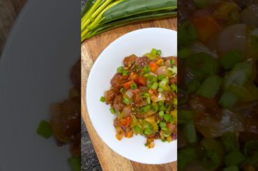 Best “Soya Chilli Dry” Recipe #shorts #soyabean #streetfood