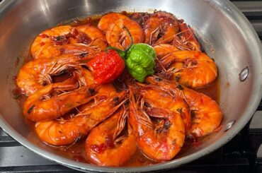 Jamaican Style Pepper Shrimp|                         THE RAINA’S KITCHEN