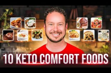 10 Keto Comfort Food Recipes You've Probably NEVER Seen!