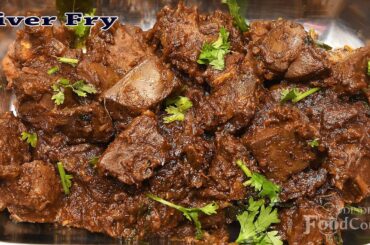 Mutton Liver fry/ Mutton liver pepper fry/ Liver Roast
