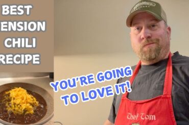 The Best Venison Chili