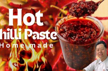 How to made Chinese chilli paste | chinese chilli paste kaise banay ghar pe | hot chilli paste