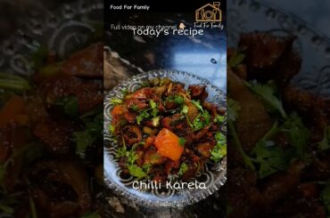 Karela Chilli | #shorts #food #karela