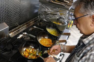 Paneer Bhurji | "Turbo" Chilli Paneer Fries | Dum Biryani | Tawa Aloo Paratha | at 5 Hot Chillies