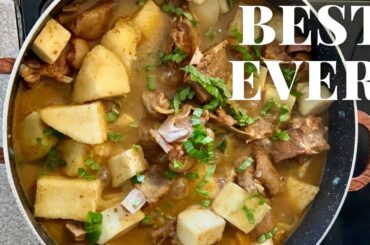 THE BEST NIGERIAN PEPPER SOUP RECIPE | SPICY GOAT MEAT AND YAM PEPPER SOUP | Nkechi Ajaeroh