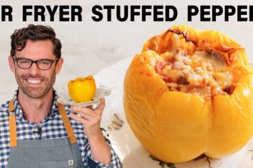 Easy Air Fryer Stuffed Peppers